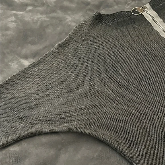 GiGi Moda Chic Gray Women's long sleeve Cardigan - Picture 10 of 11